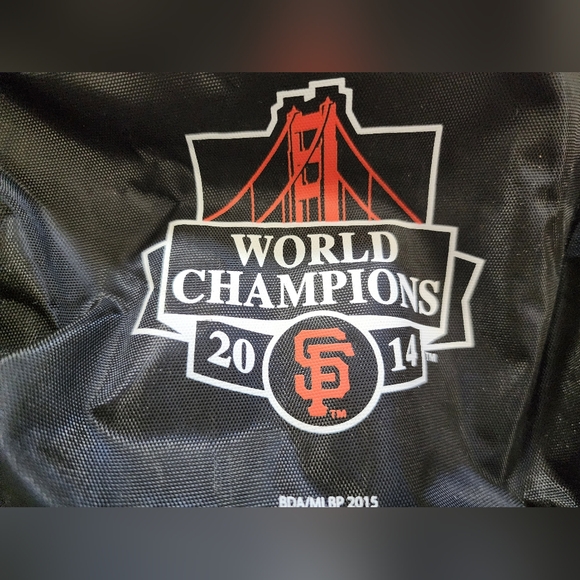 RARE NEW San Francisco Giants SGA 2014 WORLD CHAMPIONS Cooler Lunch Bag MLB - Picture 2 of 9